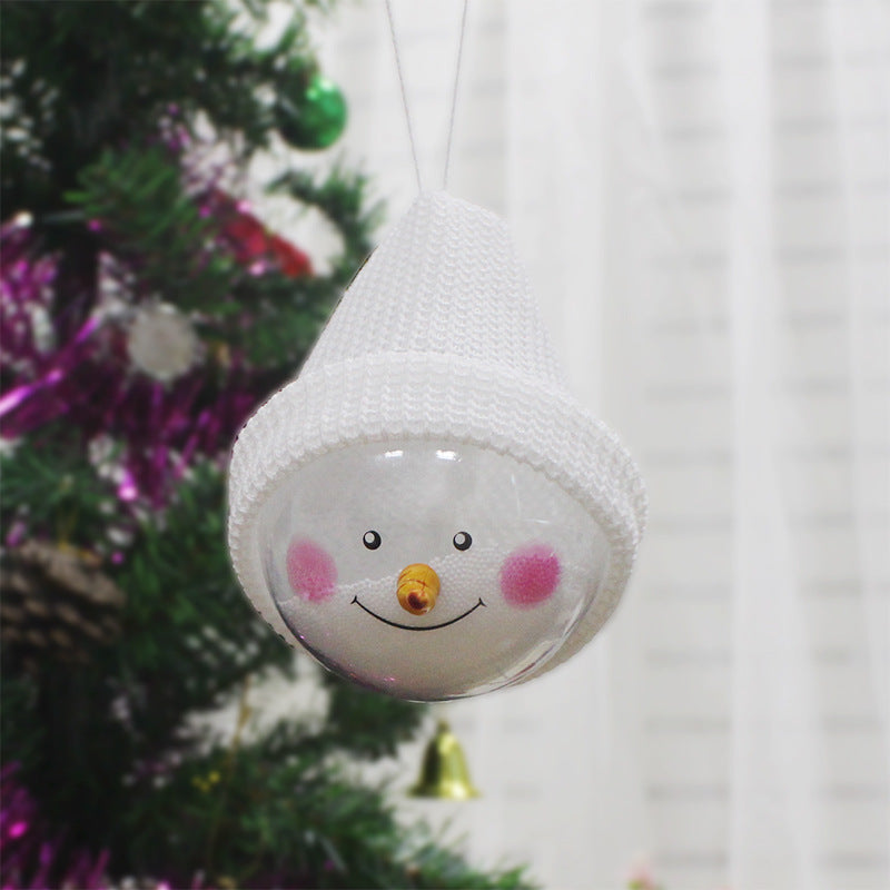 Christmas decorations creative Christmas Snowman children toys plastic Christmas Ball Christmas Pendant Christmas decorations creative Christmas Snowman children toys plastic Christmas Ball Christmas Pendant